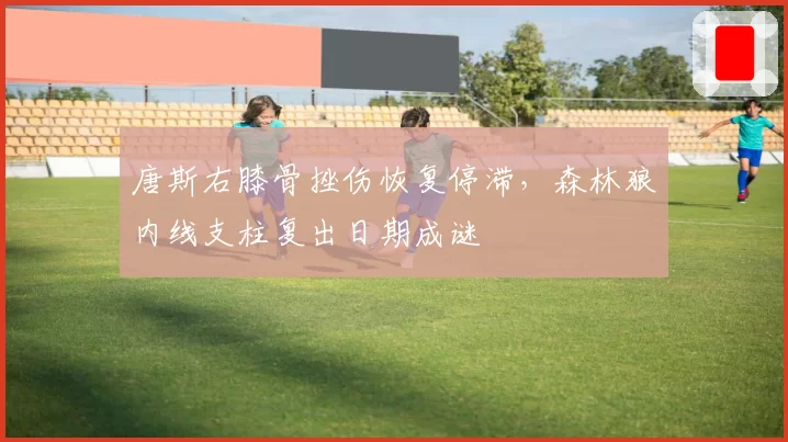 唐斯右膝骨挫伤恢复停滞，森林狼内线支柱复出日期成谜