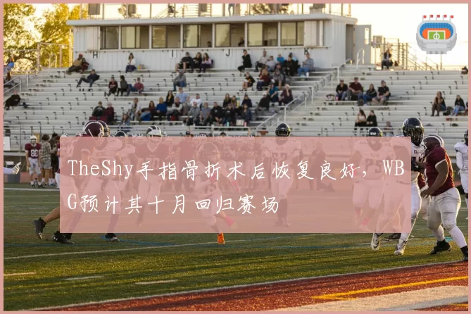 TheShy手指骨折术后恢复良好，WBG预计其十月回归赛场